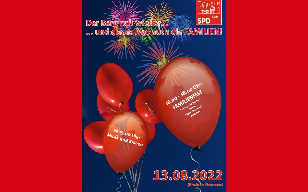 Rhein-in-Flammen wieder in Güls feiern: 2022 ab 16 Uhr mit Familienprogramm