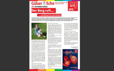 Gülser Echo Sommer 2022: Der Berg ruft – diesmal auch die Familien
