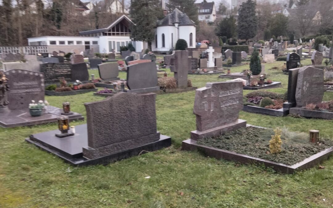 SPD Güls lädt die Gülser Bevölkerung zum Treffen mit der Werkleitung des Eigenbetriebs Grünflächen- und Bestattungswesen auf dem Gülser Friedhof für den 7.März ein