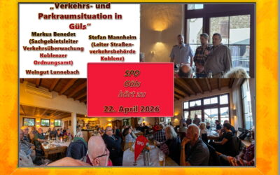 „SPD hört zu“: Gülser Bürgerdialog zu drängenden Verkehrsthemen